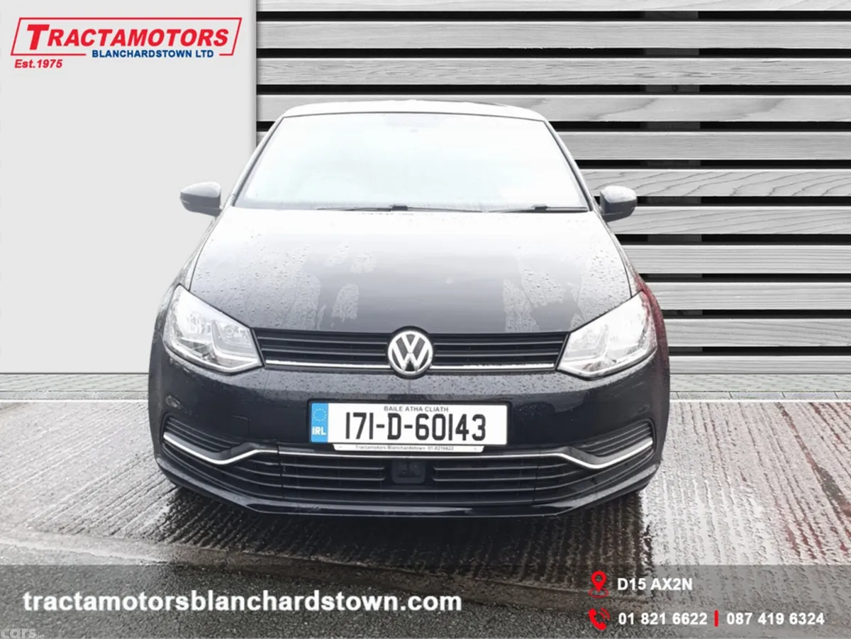 Volkswagen Polo Hatchback, Petrol, 2017, Black