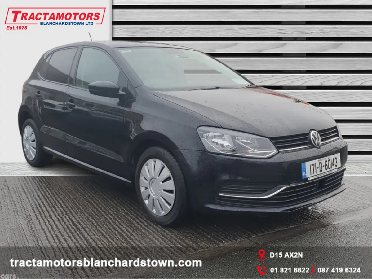 Volkswagen Polo Hatchback, Petrol, 2017, Black