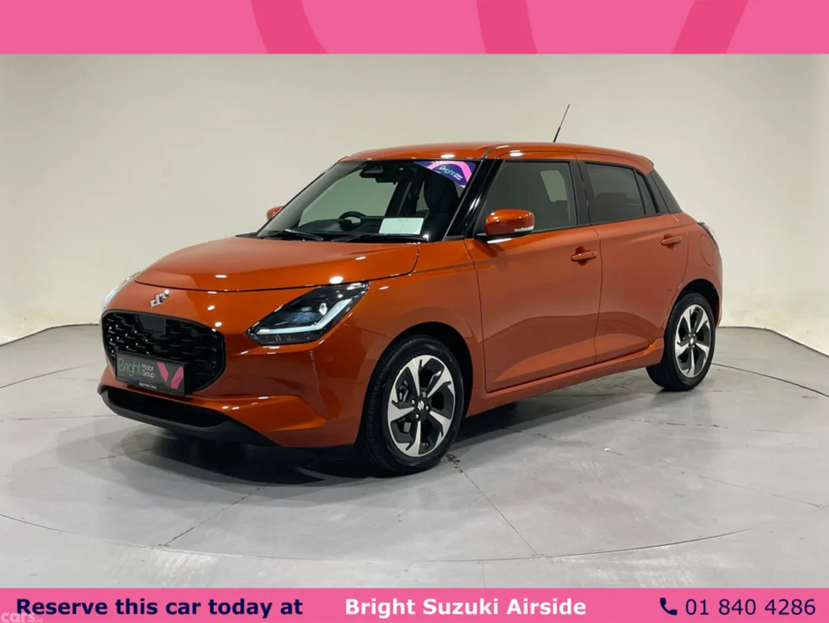 Suzuki Swift Hatchback, Petrol Hybrid, 2027, Orange