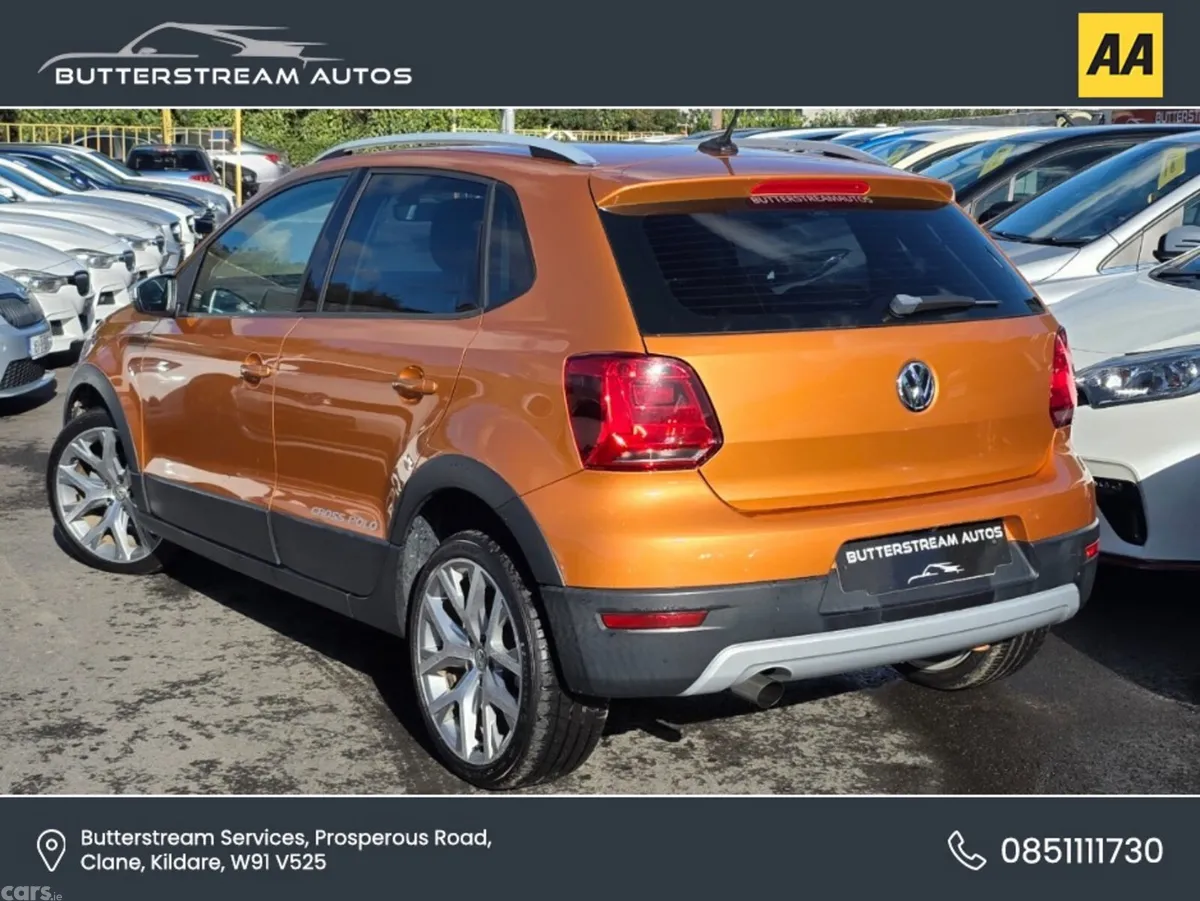 Volkswagen Polo Hatchback, Petrol, 2015, Orange