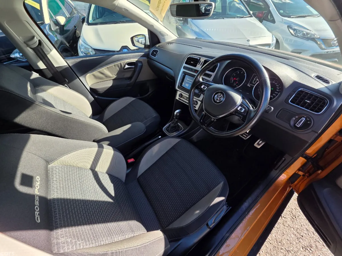 Volkswagen Polo Hatchback, Petrol, 2015, Orange