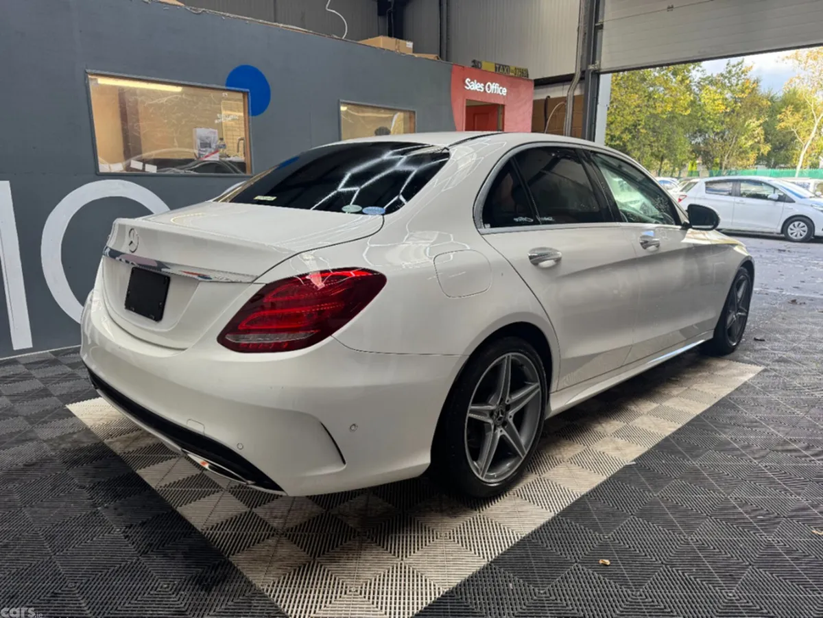Mercedes-Benz C-Class Saloon, Petrol, 2018, White