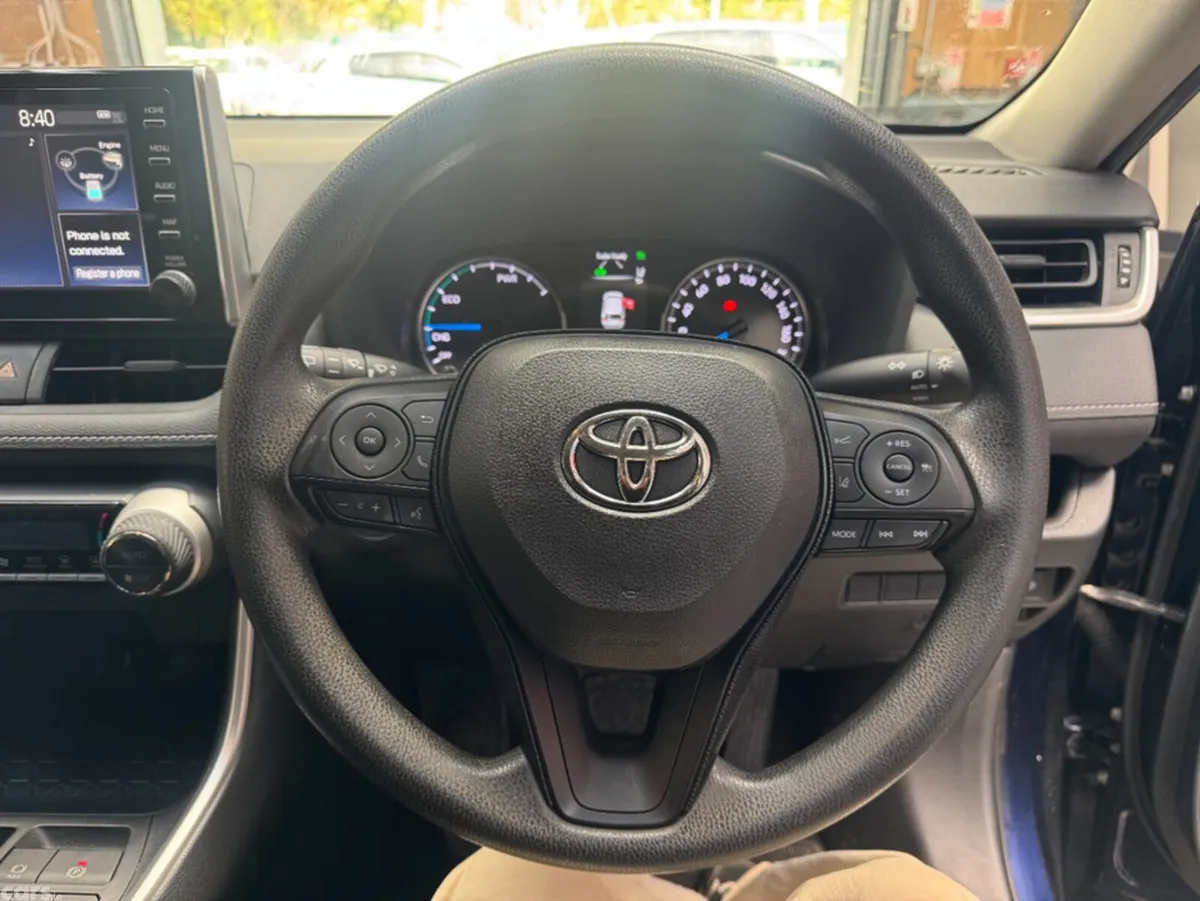 Toyota RAV4 SUV, Petrol Hybrid, 2021, Blue