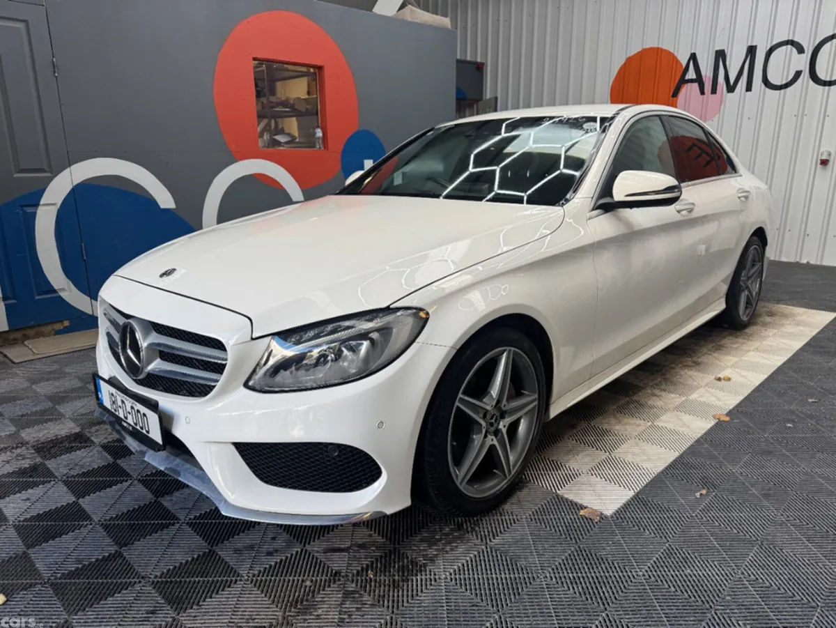 Mercedes-Benz C-Class Saloon, Petrol, 2018, White