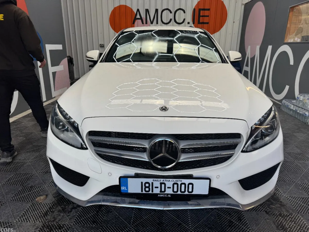 Mercedes-Benz C-Class Saloon, Petrol, 2018, White