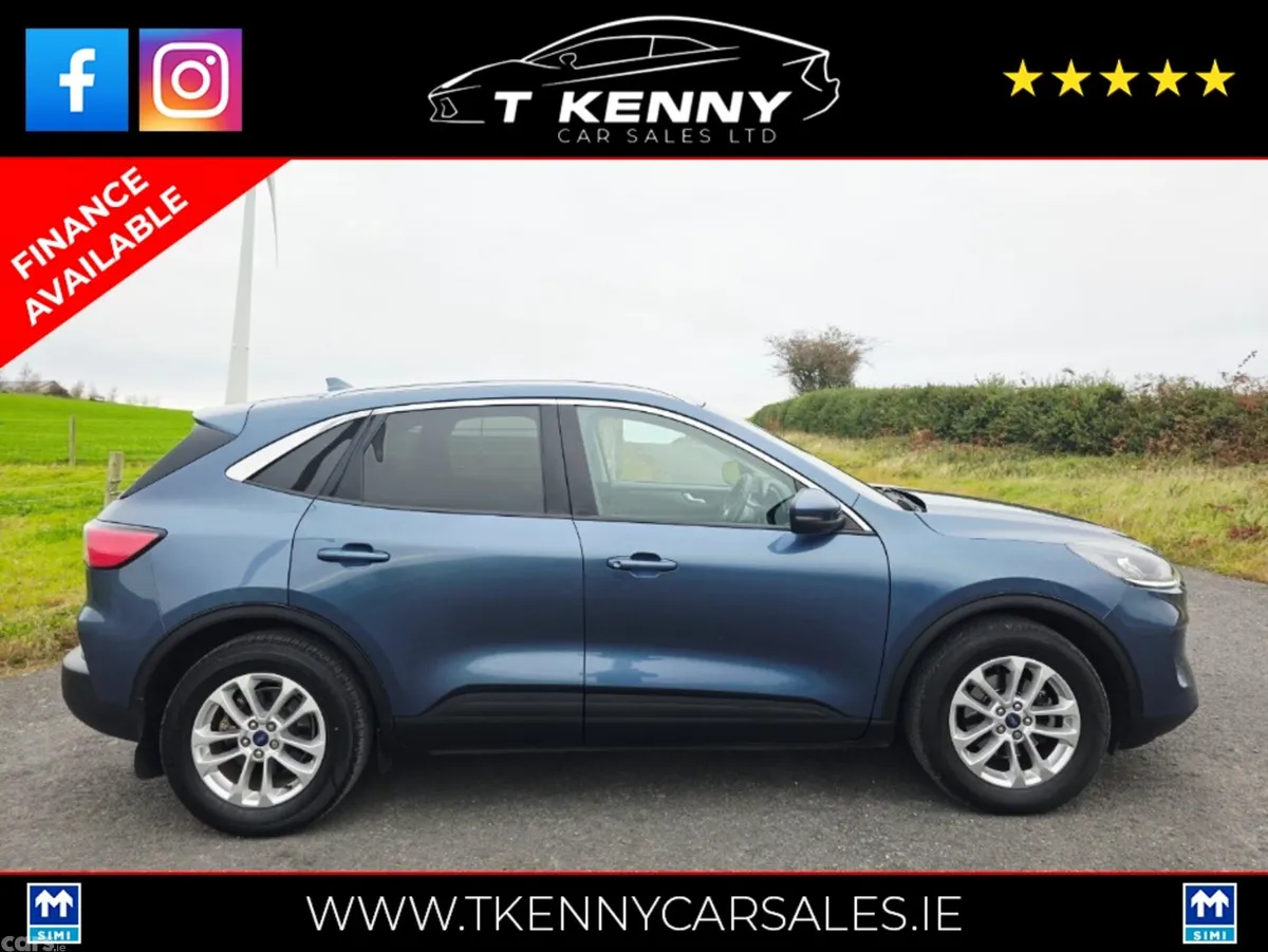 Ford Kuga MPV, Diesel Hybrid, 2021, Blue