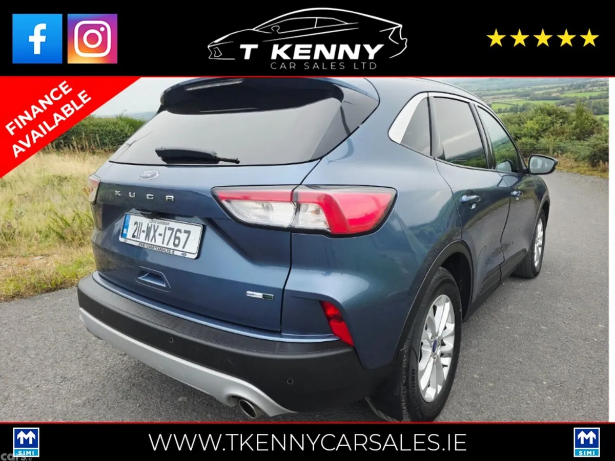 Ford Kuga MPV, Diesel Hybrid, 2021, Blue