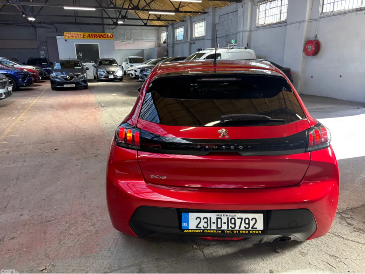 Peugeot 208 Hatchback, Petrol, 2023, Red