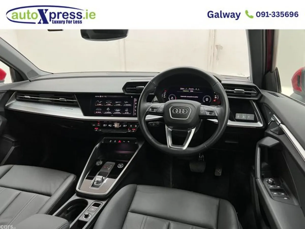 Audi A3 Saloon, Petrol, 2022, Red