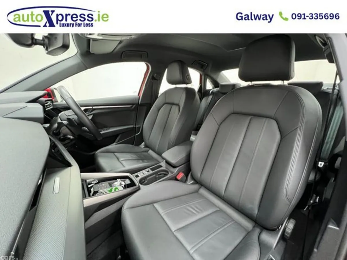 Audi A3 Saloon, Petrol, 2022, Red