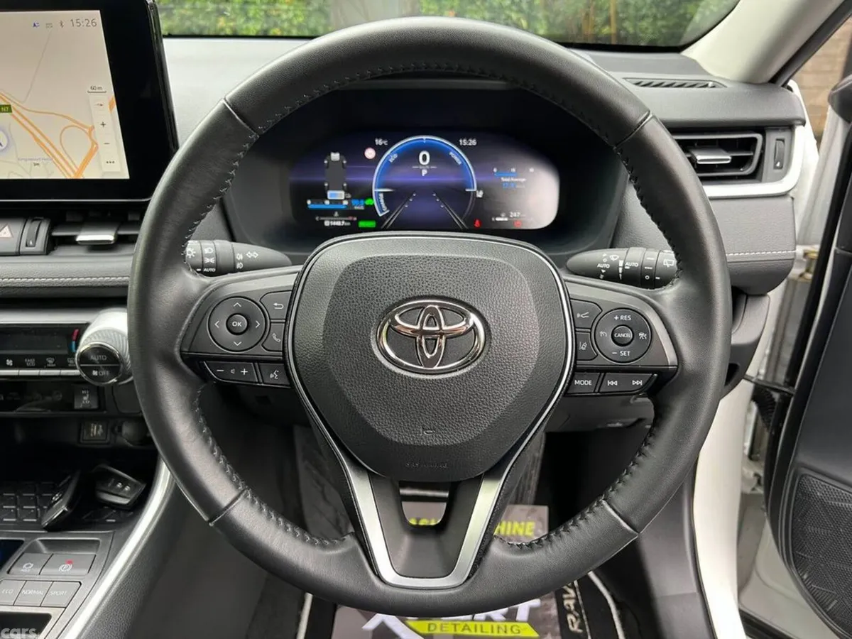 Toyota RAV4 Estate, Petrol Hybrid, 2023, White