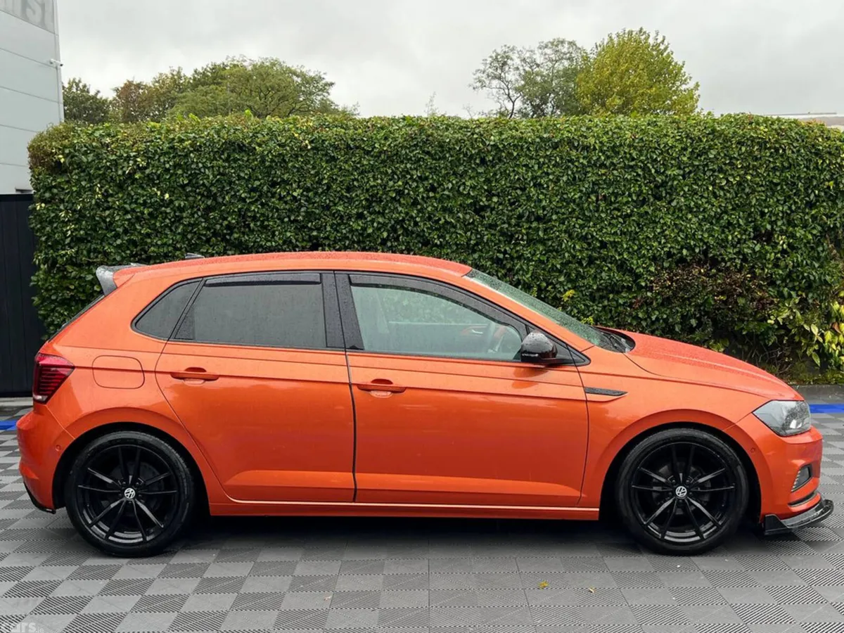 Volkswagen Polo Hatchback, Petrol, 2019, Orange