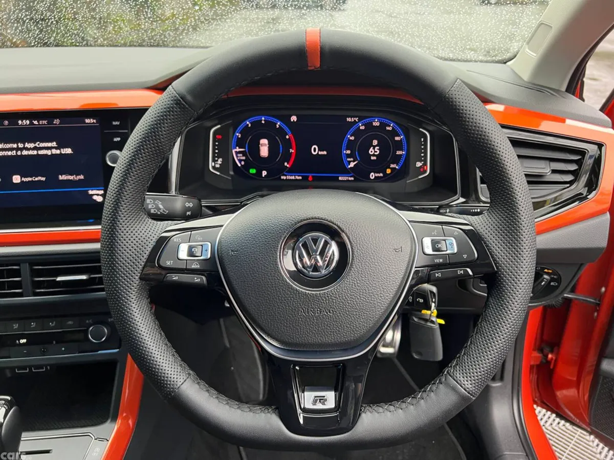 Volkswagen Polo Hatchback, Petrol, 2019, Orange