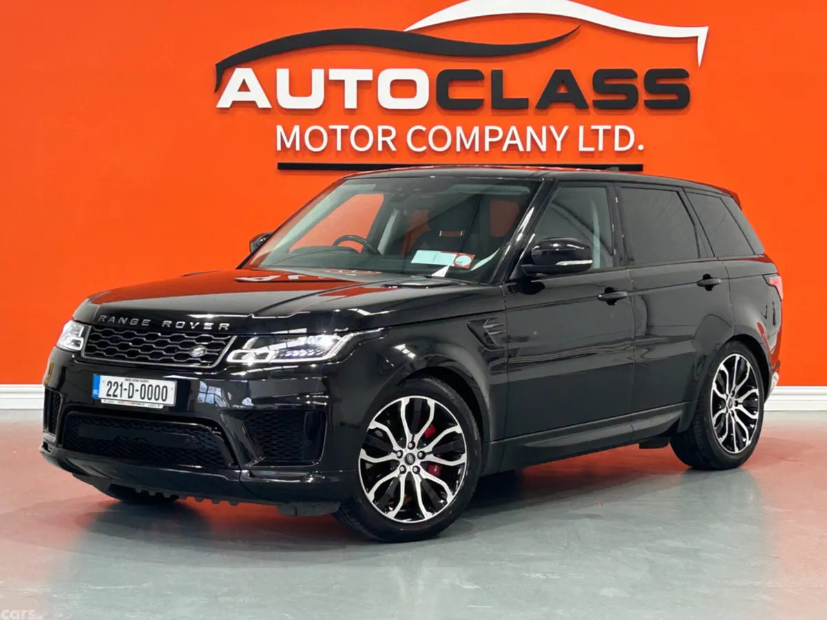 Land Rover Range Rover Sport Estate, Petrol Plug-in Hybrid, 2022, Black
