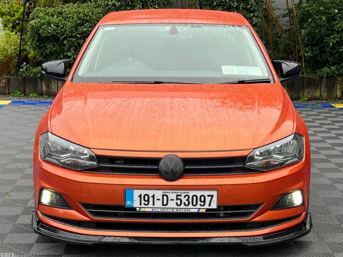 Volkswagen Polo Hatchback, Petrol, 2019, Orange