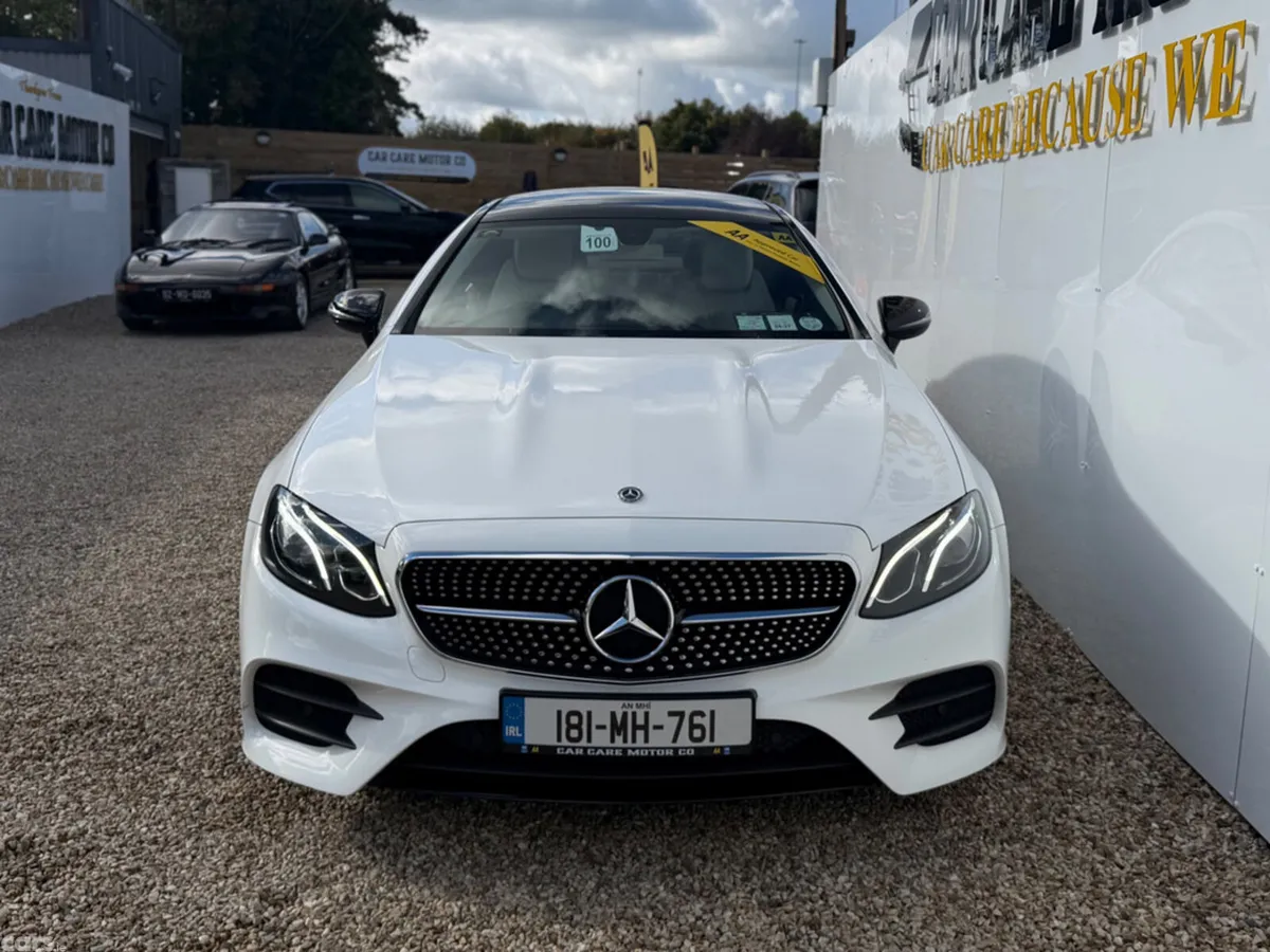 Mercedes-Benz E-Class Coupe, Diesel, 2018, White