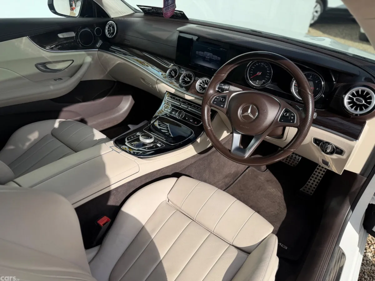 Mercedes-Benz E-Class Coupe, Diesel, 2018, White