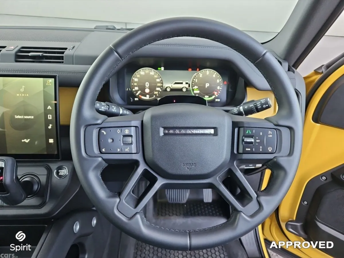 Land Rover Defender SUV, Petrol Plug-in Hybrid, 2026, Yellow