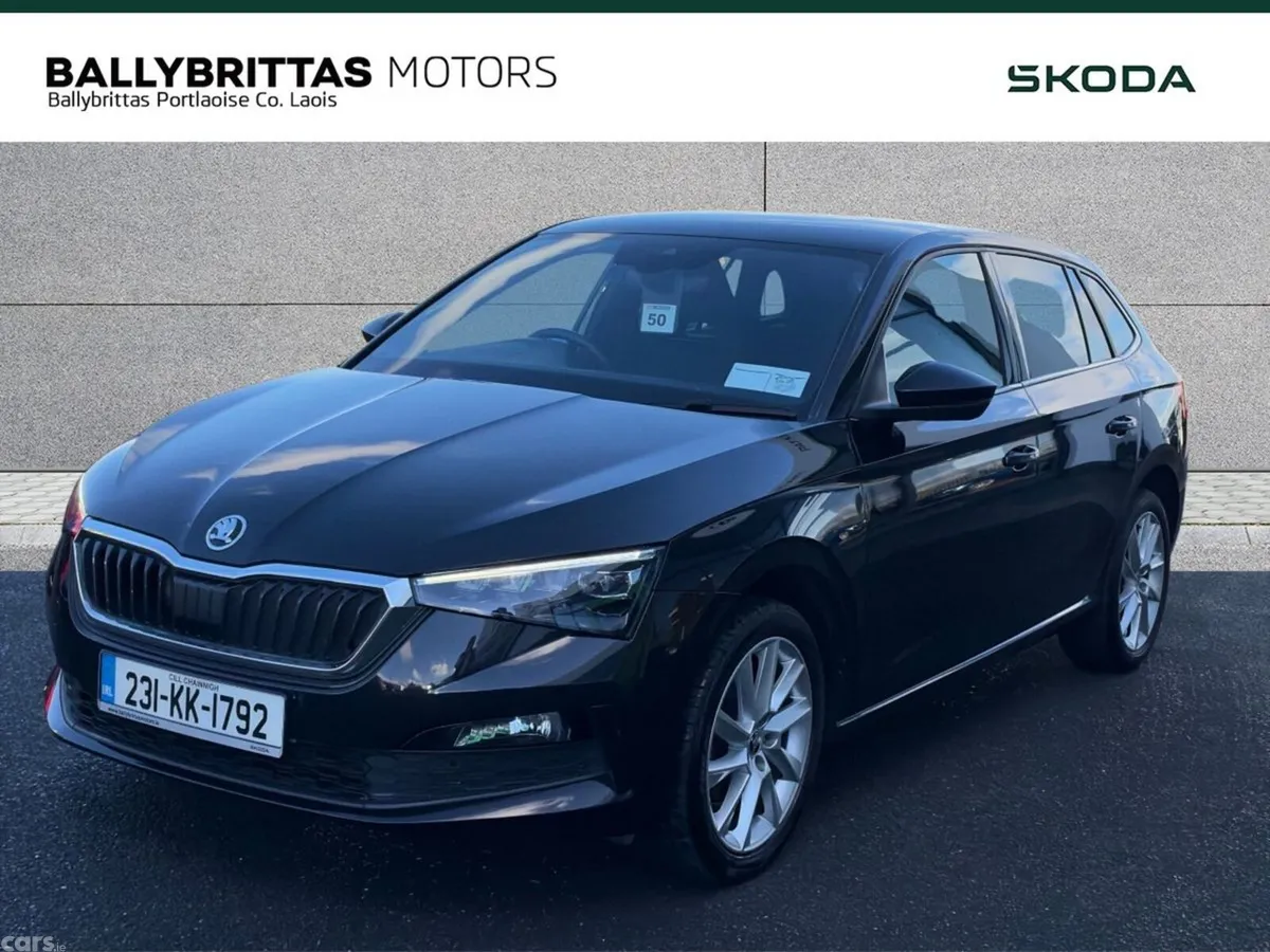 Skoda Scala Hatchback, Petrol, 2023, Black
