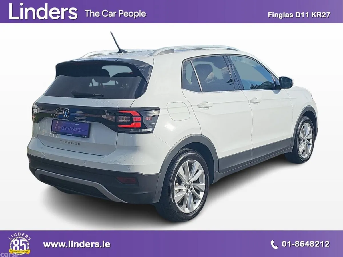Volkswagen T-Cross Estate, Petrol, 2022, White