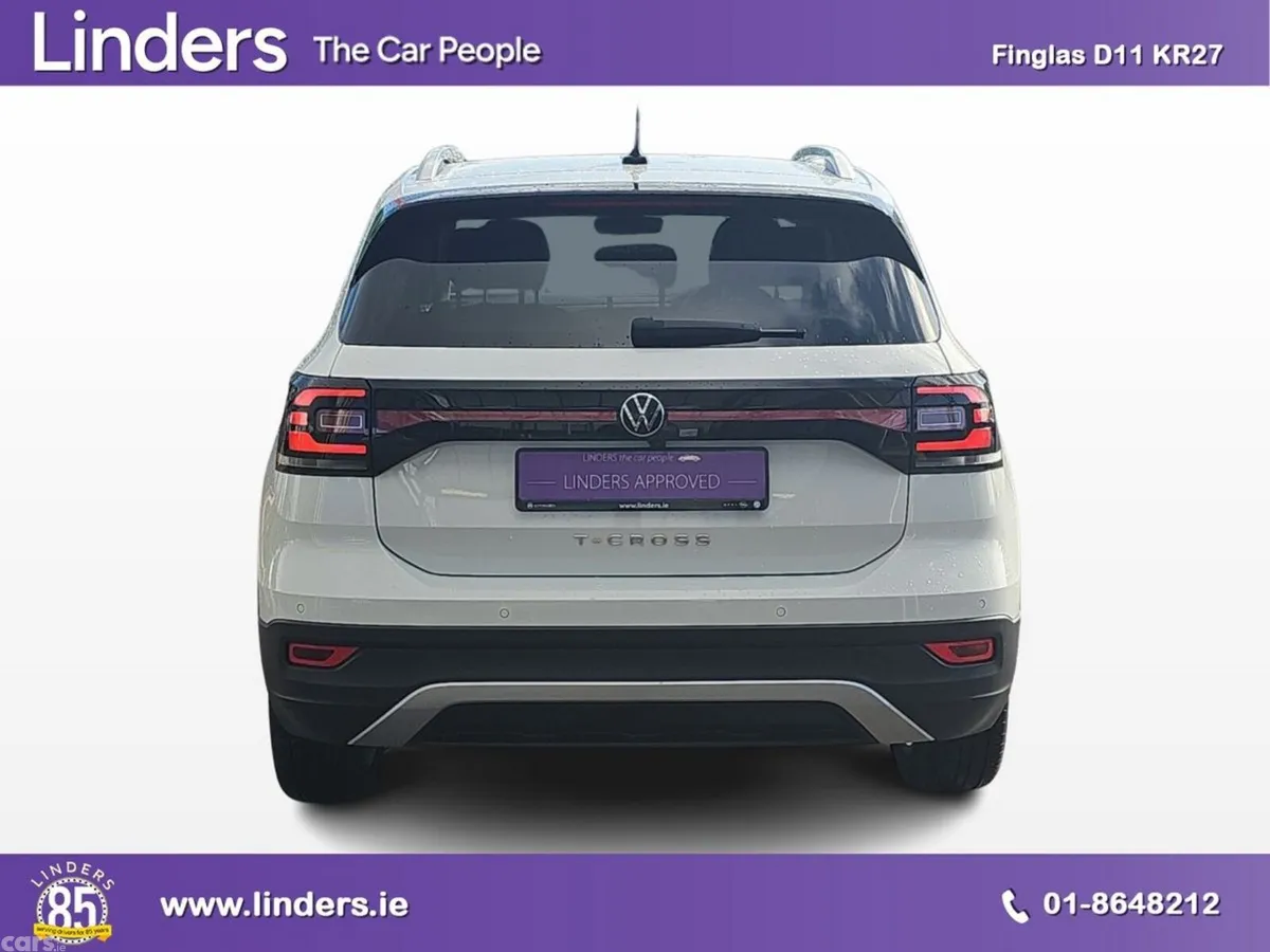 Volkswagen T-Cross Estate, Petrol, 2022, White