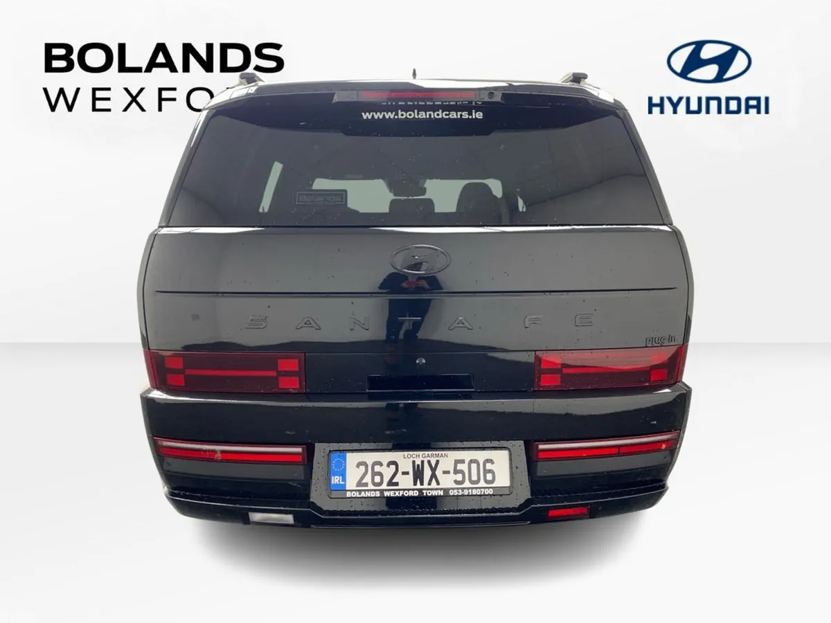 Hyundai Santa Fe SUV, Petrol Plug-in Hybrid, 2026, Black