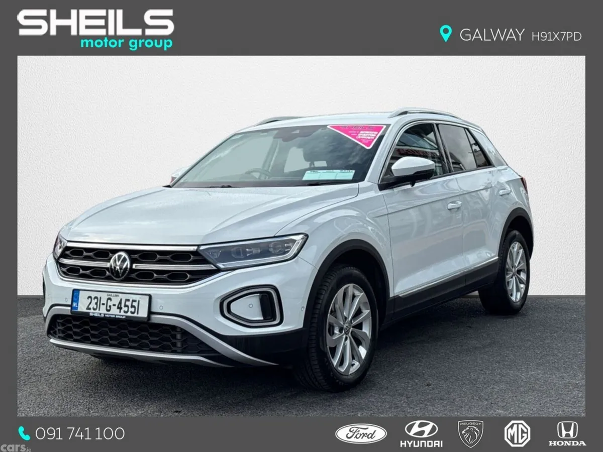 Volkswagen T-Roc SUV, Diesel, 2023, White