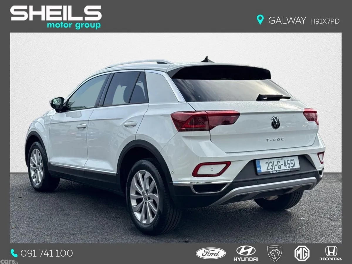 Volkswagen T-Roc SUV, Diesel, 2023, White