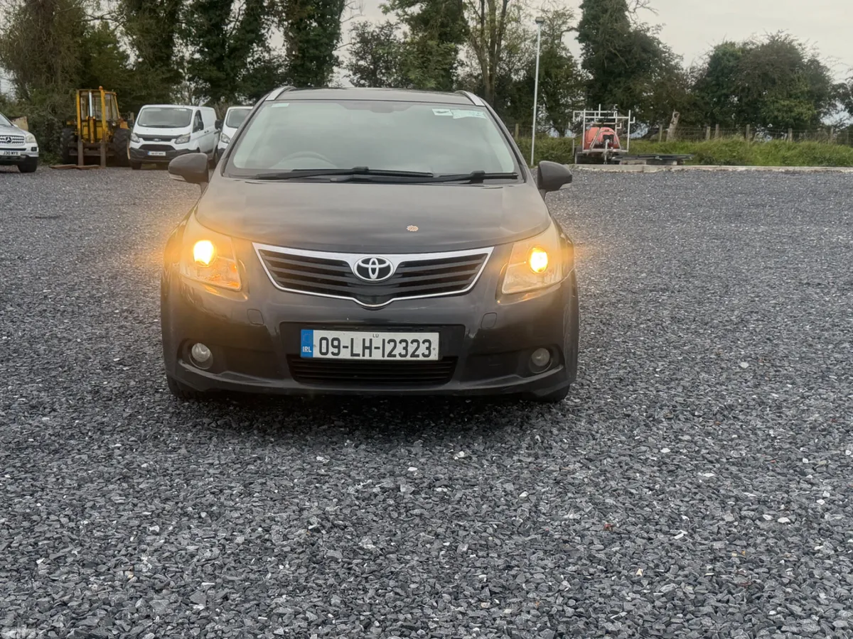 Toyota Avensis Estate, Diesel, 2009, Black
