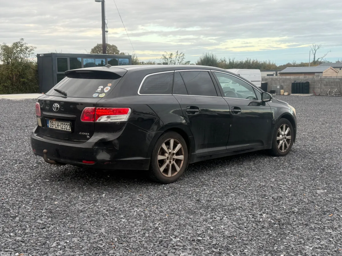 Toyota Avensis Estate, Diesel, 2009, Black