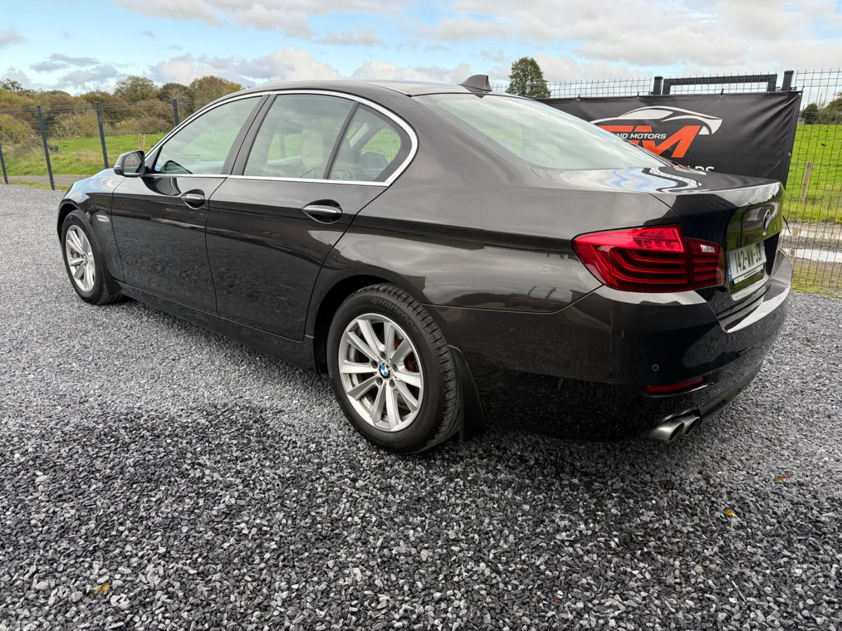 BMW 5-Series Saloon, Diesel, 2014, Brown