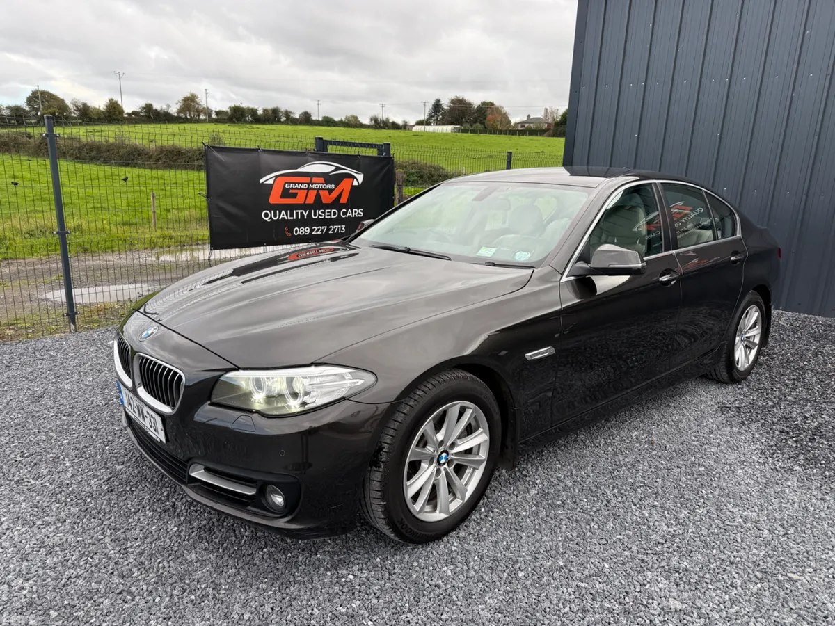BMW 5-Series Saloon, Diesel, 2014, Brown