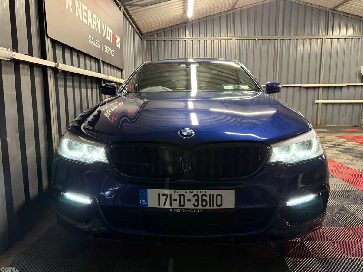 BMW 5-Series Saloon, Diesel, 2017, Blue
