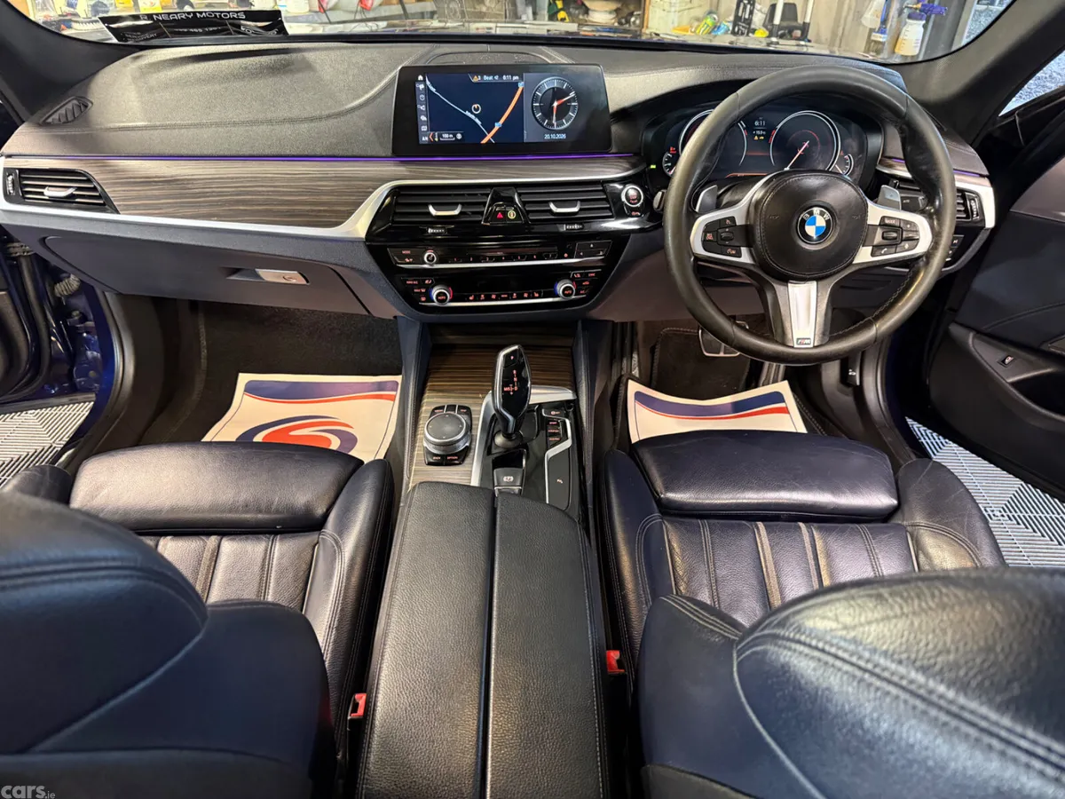 BMW 5-Series Saloon, Diesel, 2017, Blue