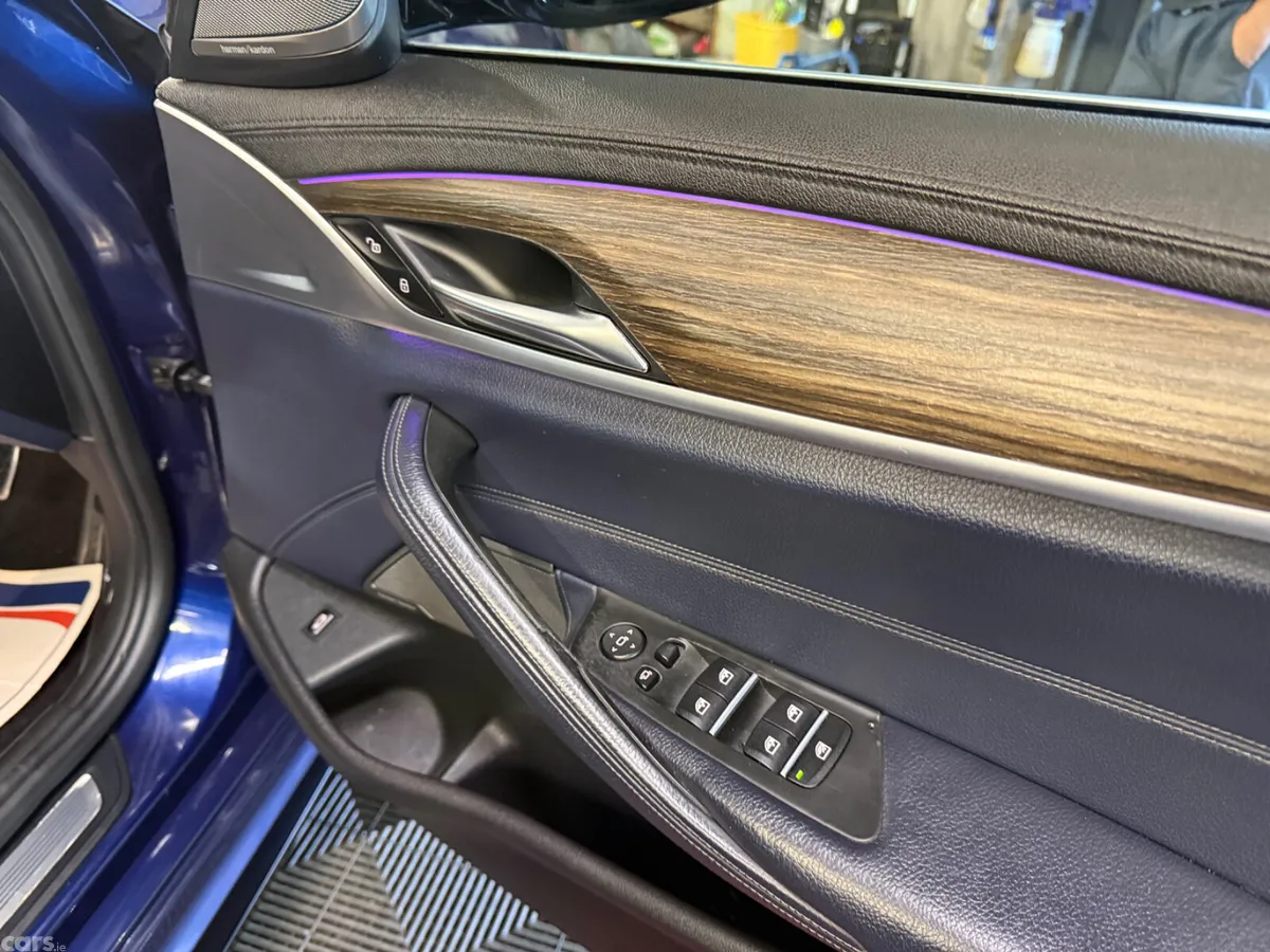 BMW 5-Series Saloon, Diesel, 2017, Blue