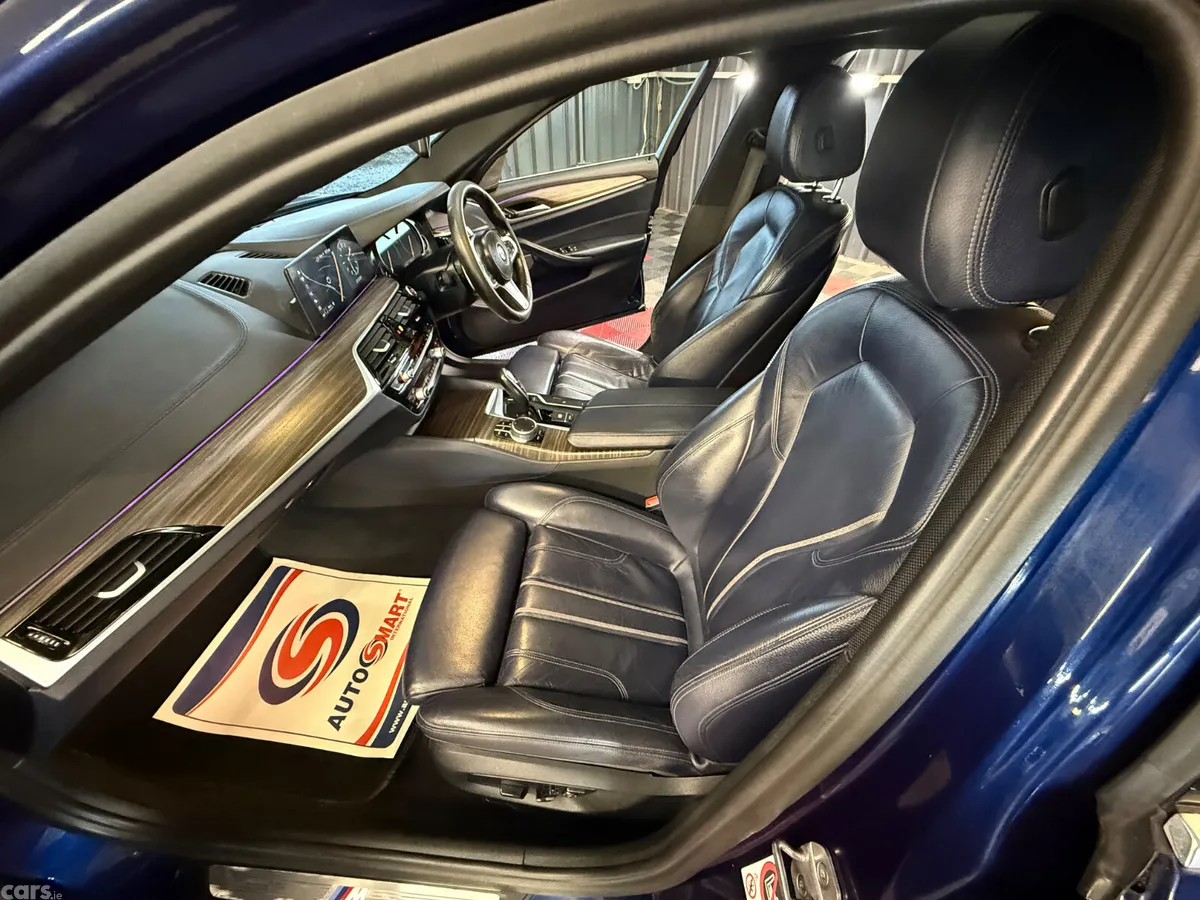BMW 5-Series Saloon, Diesel, 2017, Blue