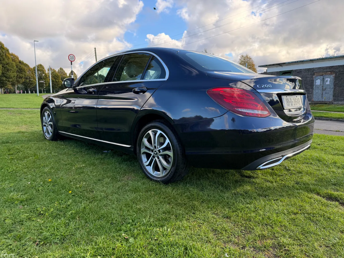 Mercedes-Benz C-Class Saloon, Petrol, 2018, Blue