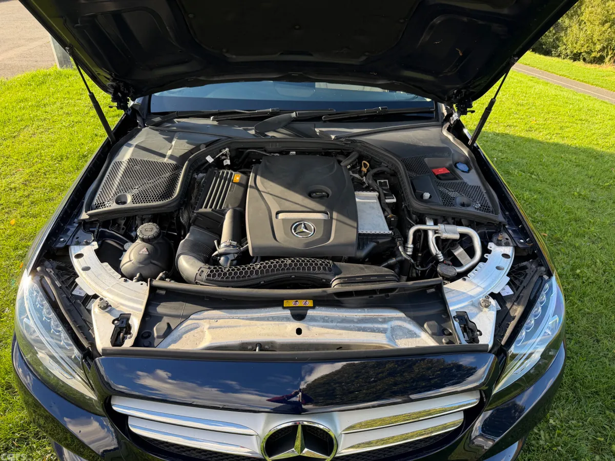 Mercedes-Benz C-Class Saloon, Petrol, 2018, Blue