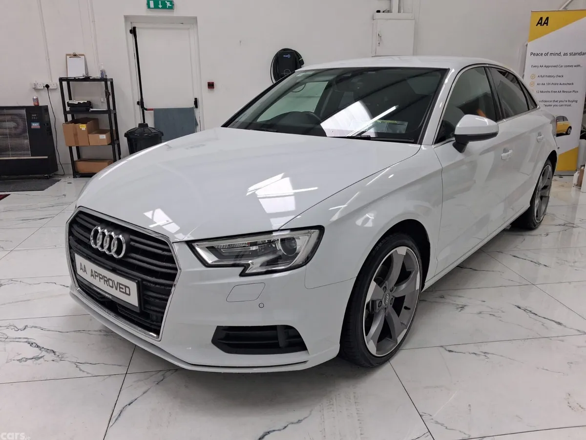 Audi A3 Saloon, Petrol, 2020, White