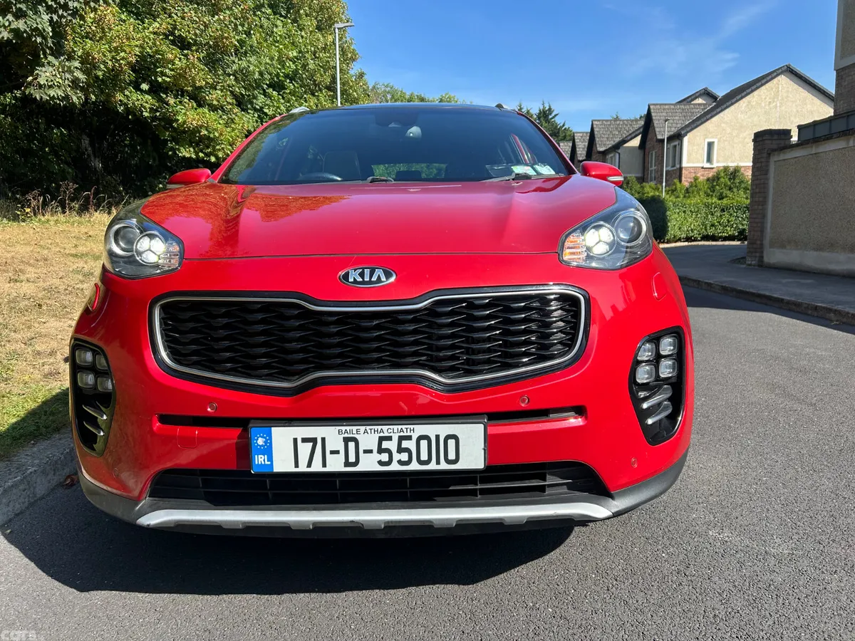 Kia Sportage SUV, Diesel, 2017, Red