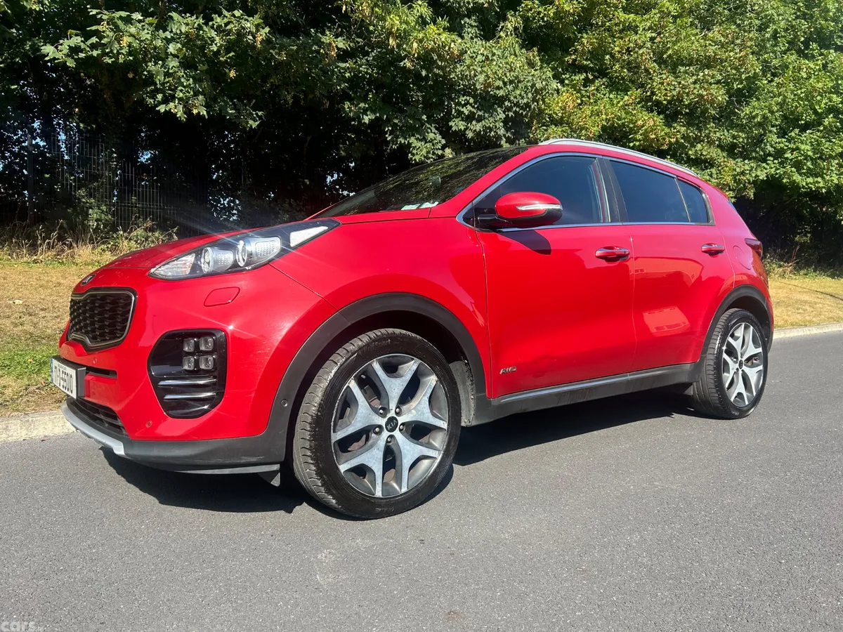 Kia Sportage SUV, Diesel, 2017, Red