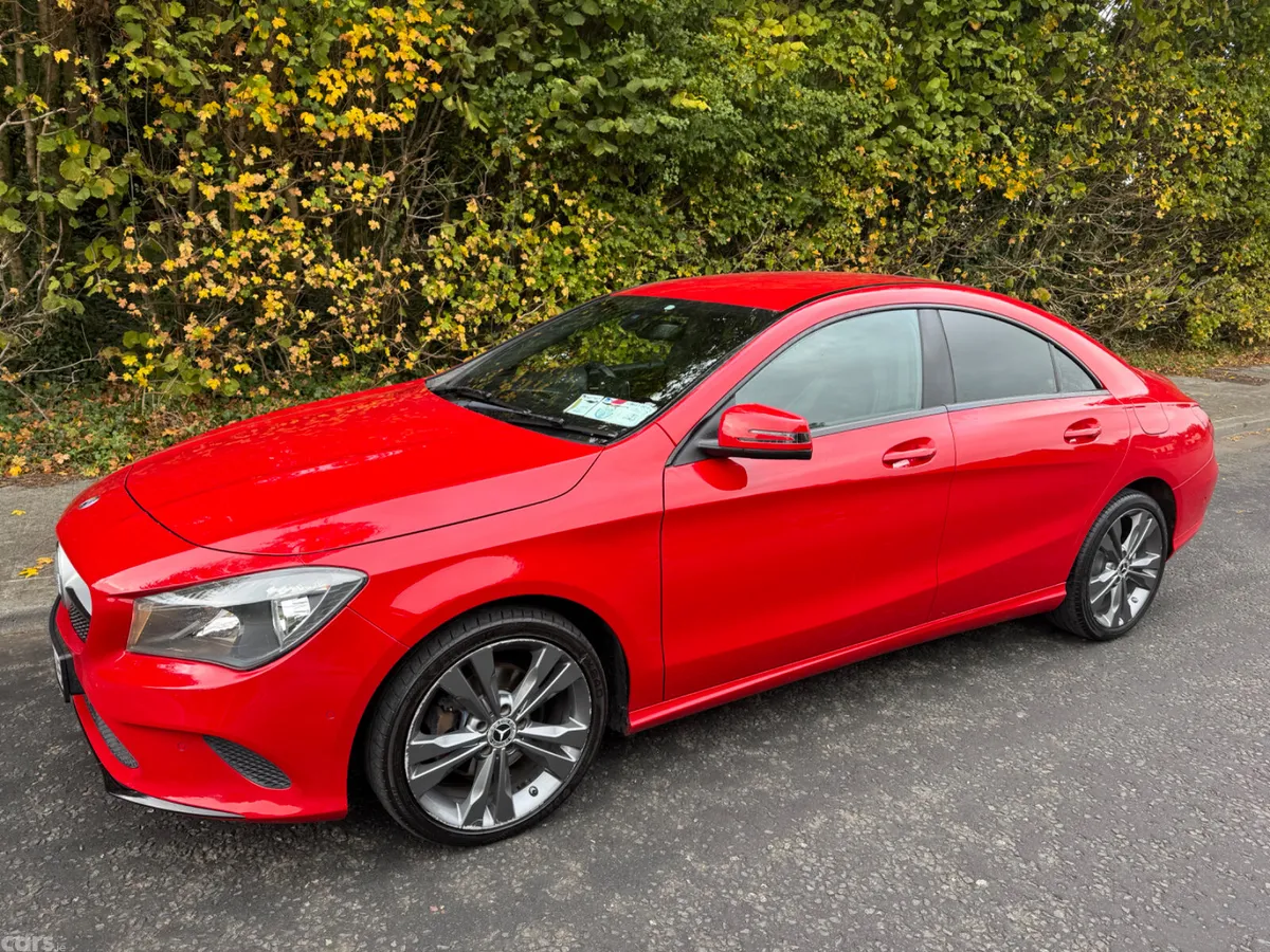 Mercedes-Benz CLA Coupe, Petrol, 2018, Red