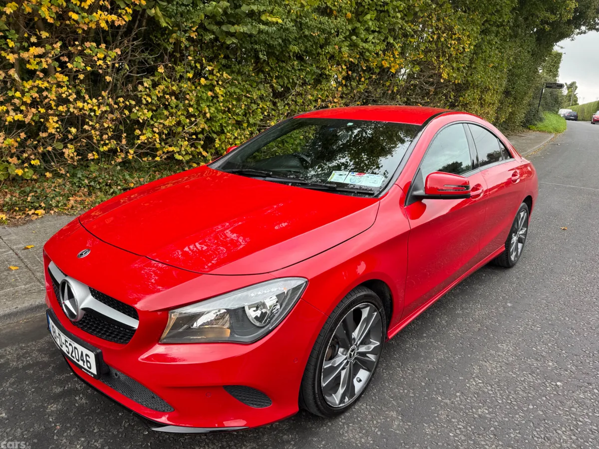 Mercedes-Benz CLA Coupe, Petrol, 2018, Red