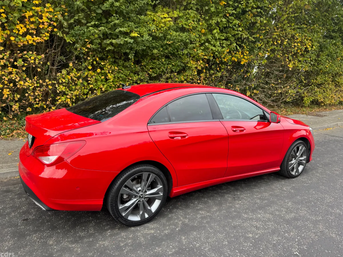 Mercedes-Benz CLA Coupe, Petrol, 2018, Red