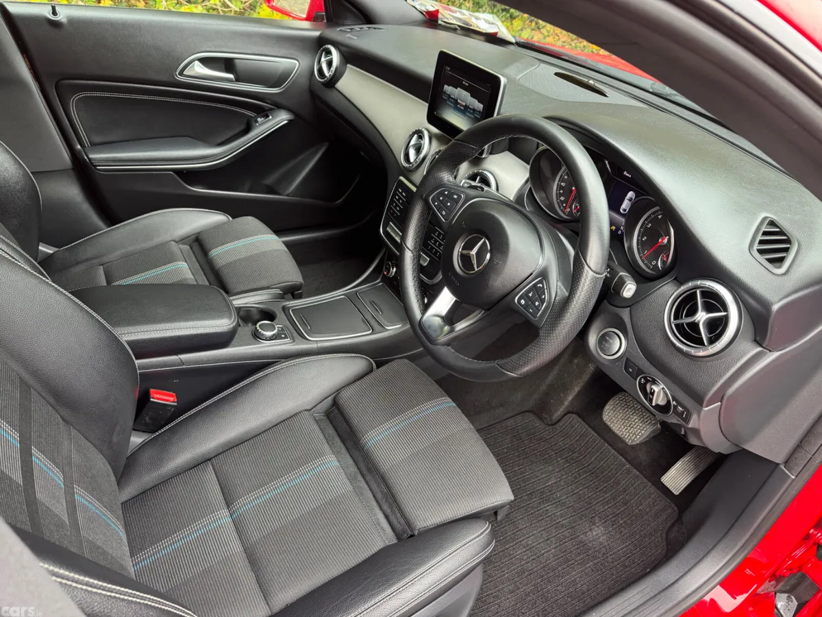 Mercedes-Benz CLA Coupe, Petrol, 2018, Red