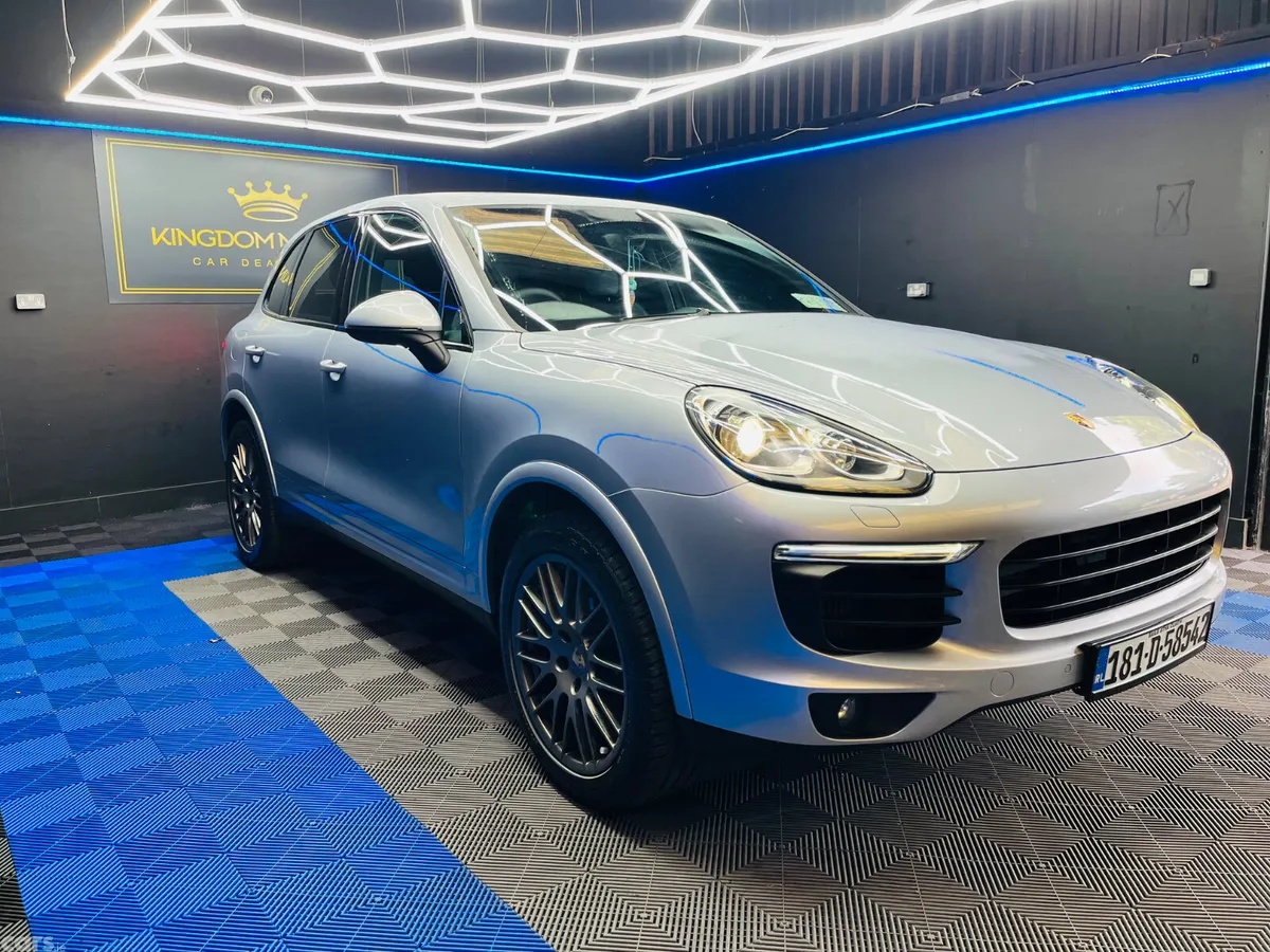 Porsche Cayenne SUV, Diesel, 2018, Silver