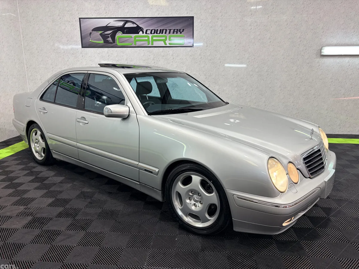 Mercedes-Benz E-Class Saloon, Petrol, 2001, Silver