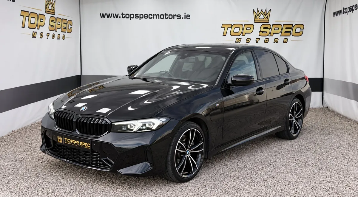 BMW 3-Series Saloon, Petrol Plug-in Hybrid, 2025, Black