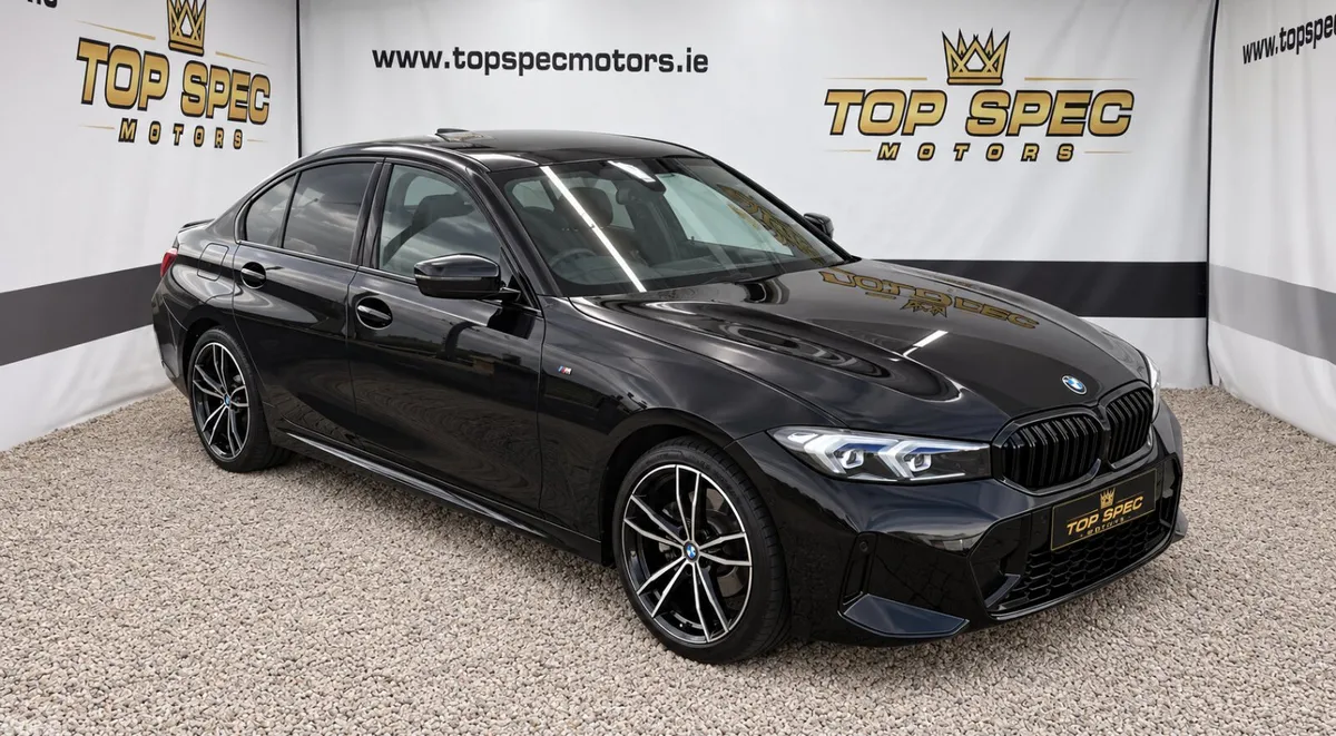 BMW 3-Series Saloon, Petrol Plug-in Hybrid, 2025, Black