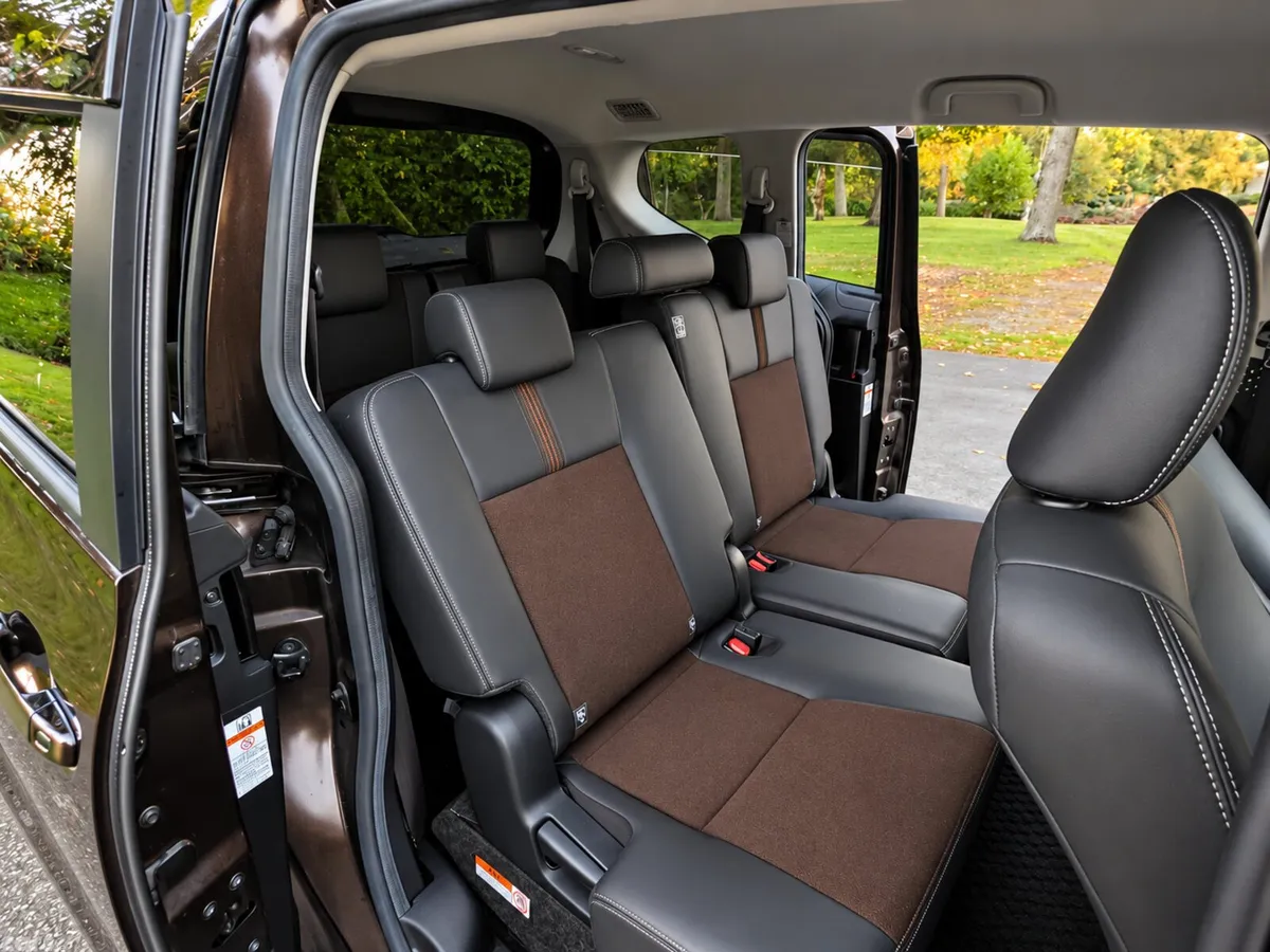 Toyota Sienta MPV, Petrol Hybrid, 2019, Brown